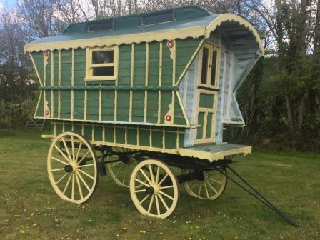 old gypsy caravan