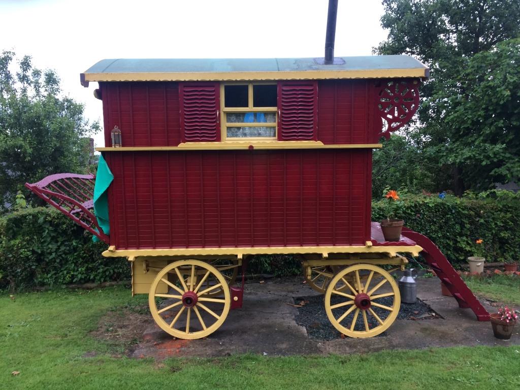 Old gypsy wagon