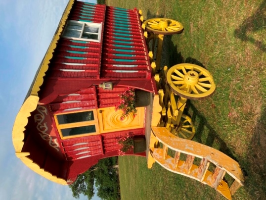 old gypsy caravan